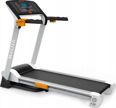 Banda za трчање Master Treadmill MASTER F20, 16 km/час, 10% наклон, бела