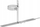 Support për brryl oxhaku Ricom DN125 87°, çelik, argjend