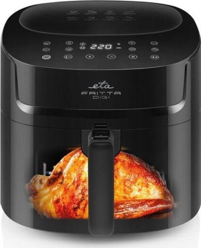 Fritezë me ajër ETA Fritta Digi 3168 90000, 7.2L, kontroll digjital, e zezë