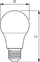 Llambë LED Philips PILA E27, 9W 806lm, 2700K, e bardhë