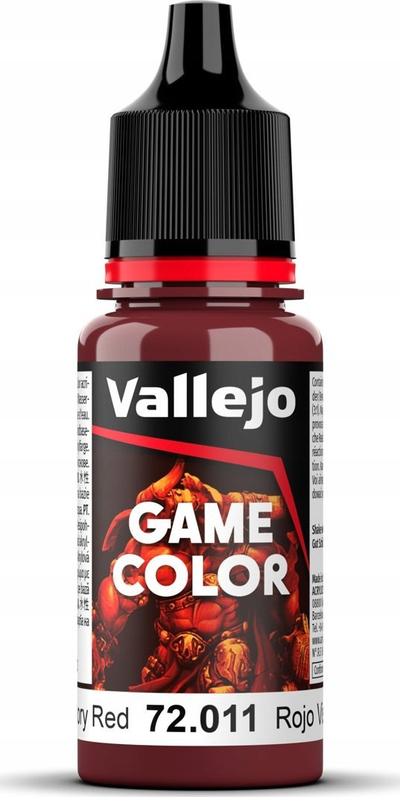 Ngjyrë akrilike Vallejo Game Color 72011, 17ml, Gory Red, e kuqe
