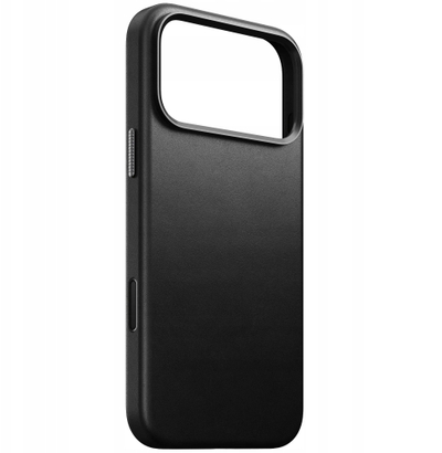 Mbrojtëse telefoni Nomad Traditional Leather, për iPhone 17 Pro Max, lëkurë natyrale, e zezë