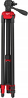 Tripod lazeri Milwaukee TRP180, lartësi 72 cm gjer në 1.80 m, për nivelues lazer, i zi me të kuqe