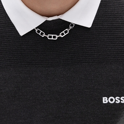 Qafore për meshkuj Hugo Boss Kode 1580725, e argjendtë