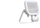 Prozhektor LED Ledvance Floodlight Sensor 20, 17W, 2400lm, i bardhë