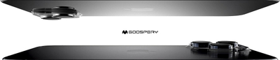 Kuti telefoni Mercury Goospery Silicone, 3 kamera vertikale, ekran me vrimë qendrore, gri e çelët