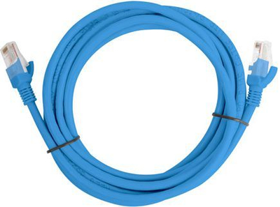 Kabëll Lanberg Patchcord (PCU6-10CC-0500-B), Cat6, 5m, e kaltër
