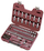 Set çelësa dhe priza bit Kraftwerk Hightech Fine Power 3/8", 101 copa