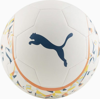 Top futbolli Puma Neymar Jr Graphic Ball 084232 01, madhësi standarde, i bardhë