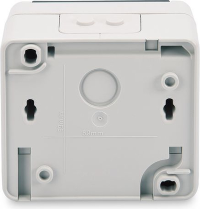 Prizë për 2 module Keystone(LAN) Digitus (DN-93844-OD), hiri