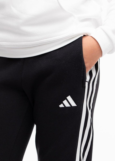 Pantallona treningu për fëmijë adidas Tiro 23 League Jr HS3614, pambuk poliester, me xhepa me zinxhir, gri
