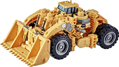 Lodër aksioni Hasbro Transformers Generations Studio Series Voyager, figurë që kthehet nga robot në makinë ndërtimi, artikull i përzier, e verdhë