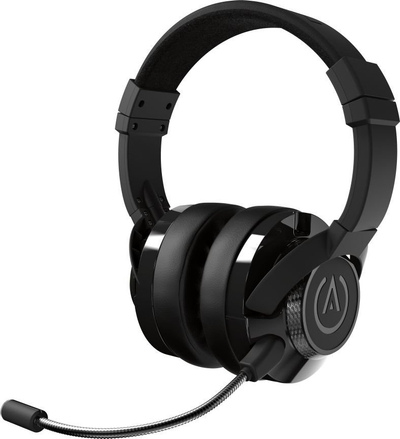 Kufje gaming PowerA Fusion 1429148-03, me kabllo, mikrofon boom, të zeza