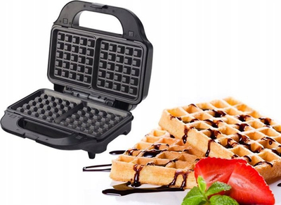 Aparat për waffle Tristar TS1385, 2 waffle, pllaka jo ngjitëse, i bardhë