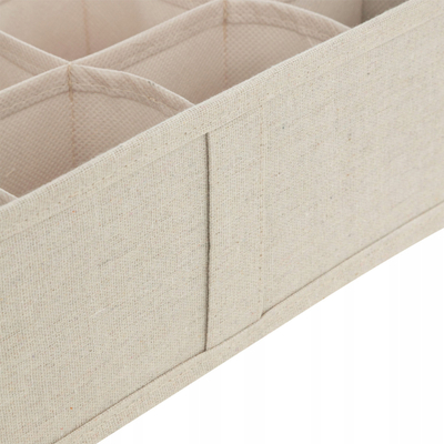 Organizues sirtari Groomy, 16 ndarje, 31x31cm, bezhë