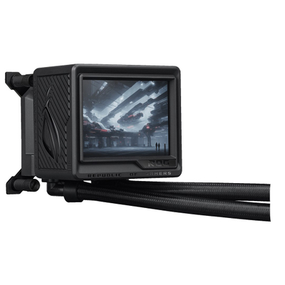 Ftohës liquid AIO ASUS ROG Ryujin III 360 ARGB Extreme, 360mm, LCD 3.5", i zi
