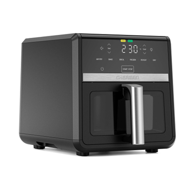 Fritezë Chefman TurboFry Touch Digital XL, 8.5L, DC Motor Window, e zezë