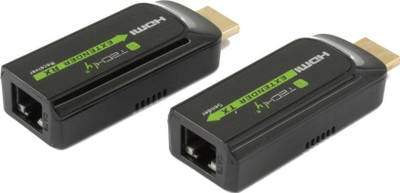 Extender HDMI Techly 37261, mbi Cat6 Cat7, 40m, i zi