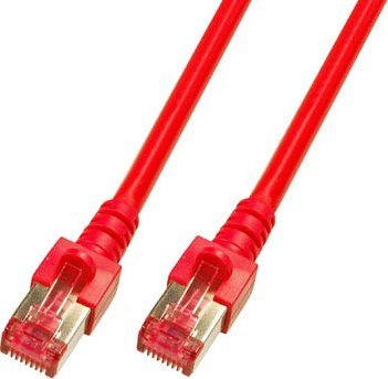 Kabllo rrjeti EFB Elektronik RJ45, Cat.6 S/FTP, 25m, e kuqe