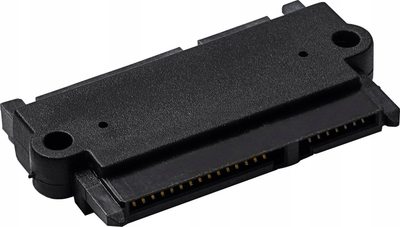 Adapter SATA Akyga AK-CA-83, 22-pin mashkull, 22-pin femër, i zi