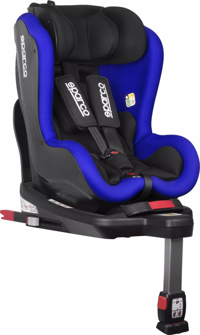 Седиште за автомобил Sparco SK500i, reboarder, до 18kg, црно сино