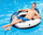 Unazë notuese Intex Floating Ring River Run 58825EU, 135cm, PVC, shumëngjyrëshe