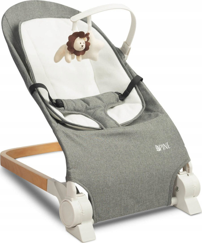 Leagani elektrik Caretero PINE, me lodra, gri