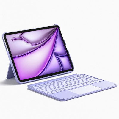 Tastierë Inateck për iPad 11, gjenerata e 10, me mbrojtëse, vjollcë