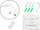 Kamerë IP Blow BL-I4ECO28BWP, 4MP, PoE me mikrofon, e bardhë