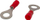 Terminal unazor i izoluar EPM 1.25/6 mm, 0.5–1.5 mm², set 10 copë, i kuq