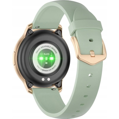 Orë inteligjente Oromed ORO Active Pro 1, monitorim shëndeti, rezistente ndaj ujit, jeshile pastel