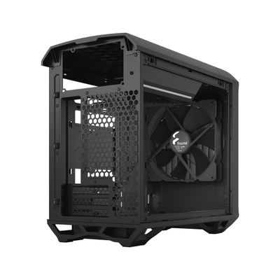 Kasë Fractal Design Torrent Nano Black Solid, e zezë