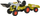 Makinë lodër me pedale Smoby Claas Celtis Loader 56553, me rimorkio, jeshile