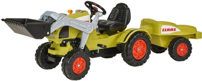 Makinë lodër me pedale Smoby Claas Celtis Loader 56553, me rimorkio, jeshile