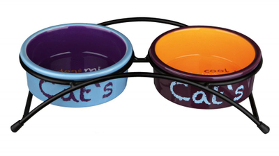Set tasa qeramike për mace Trixie, 2 x 0.3l