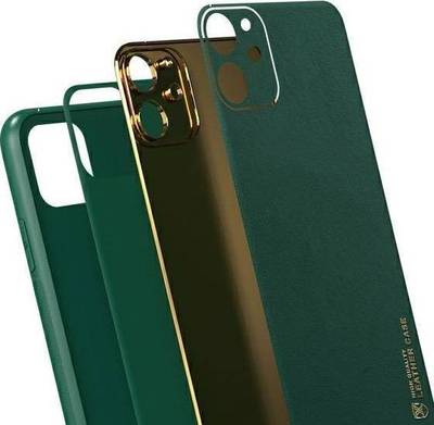Mbrojtëse telefoni Beline për iPhone 12 Pro Max, lëkurë sintetike, e zezë