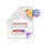 Papuçe bebe Baobaby Monster, lëkurë natyrale, për brenda, ngjyrë jeshile XL
