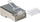 Konektor rrjeti Pro Line Cat6 RJ45 STP, 90 copë, gri