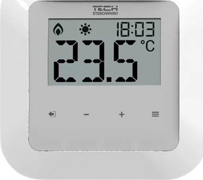 Rregullator dhome Tech RS, për kontrollorë I-2 I-3 Plus, i bardhë