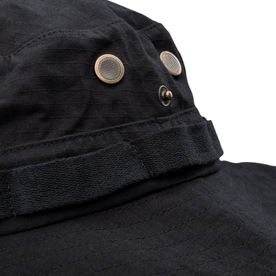 Kapelë Magnum Scrub Hat, pambuk 100%, me strehë të gjerë, e zezë