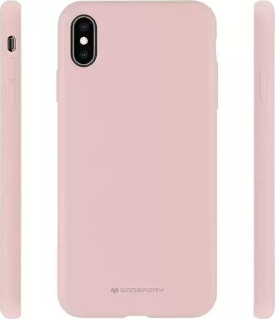 Këllëf telefoni Mercury Premium Silicone për iPhone 14 Pro Max, silikon, pink sand