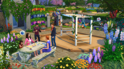 Loja PC EA The Sims 4 Romantic Garden Stuff, DLC digjital, Origin
