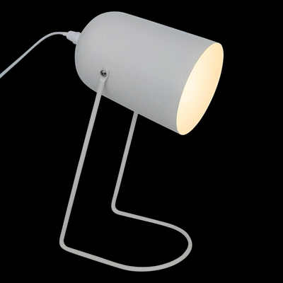 Lampë tavoline Faro, 30cm, e bardhë