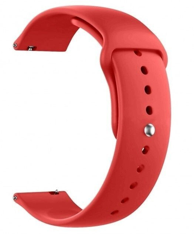 Rrip ore Just Must Universal JM S1, 22 mm, për Galaxy Watch 4, i kuq