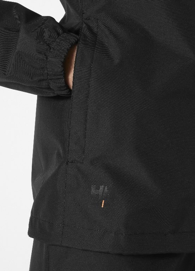 Xhaketë pune Helly Hansen Manchester 2.0 për goca, e papërshkueshme nga uji, merr frymë, 2XL, e zezë