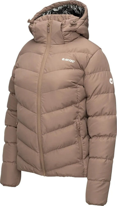 Jakne dimri Hi-Tec Helten M 92800621559, me shtresë të trashë, me kapuç që hiqet, e zezë