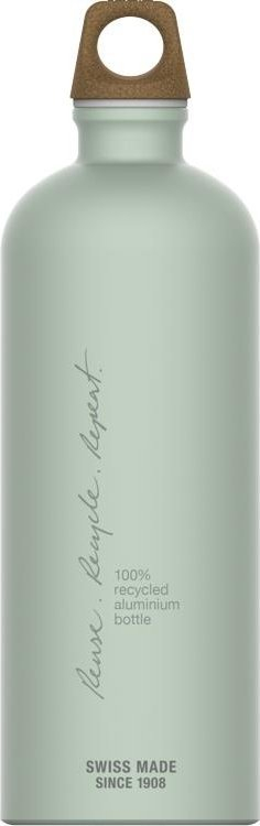 Shishe uji SIGG Traveller, 1L, alumin 100% i ricikluar, jeshile Sage