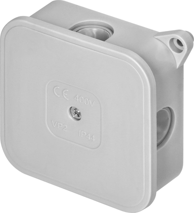 Kuti montuese mbi sipërfaqe Orno ECO OR-JB-13806/G, IP44, 400V, gri