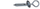 Set ankora Kermi ANCHOR HT83 LOOP, 8x40 mm, 2 copë