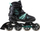 Patina inline Coolslide Lady Desq, rrota 84 mm, kushineta ABEC 7, e zezë me mente